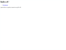 Tablet Screenshot of gallery.iveamerica.org